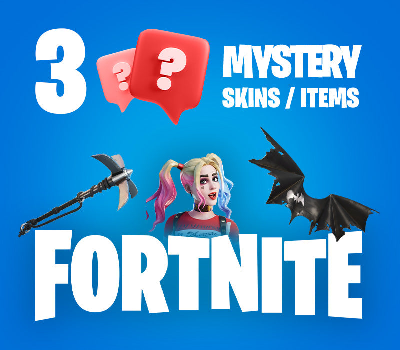 3 Mystery Fortnite Skins - Items PC Epic Games CD Key