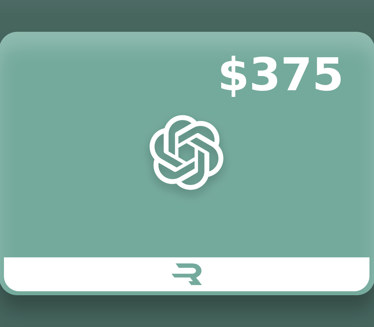 Rewarble ChatGPT USD 375 Gift Card