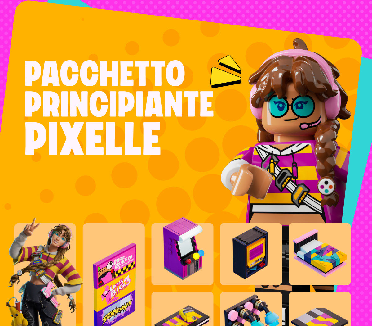 Fortnite - Pixelle Starter Pack DLC UK XBOX One - Xbox Series X|S CD Key