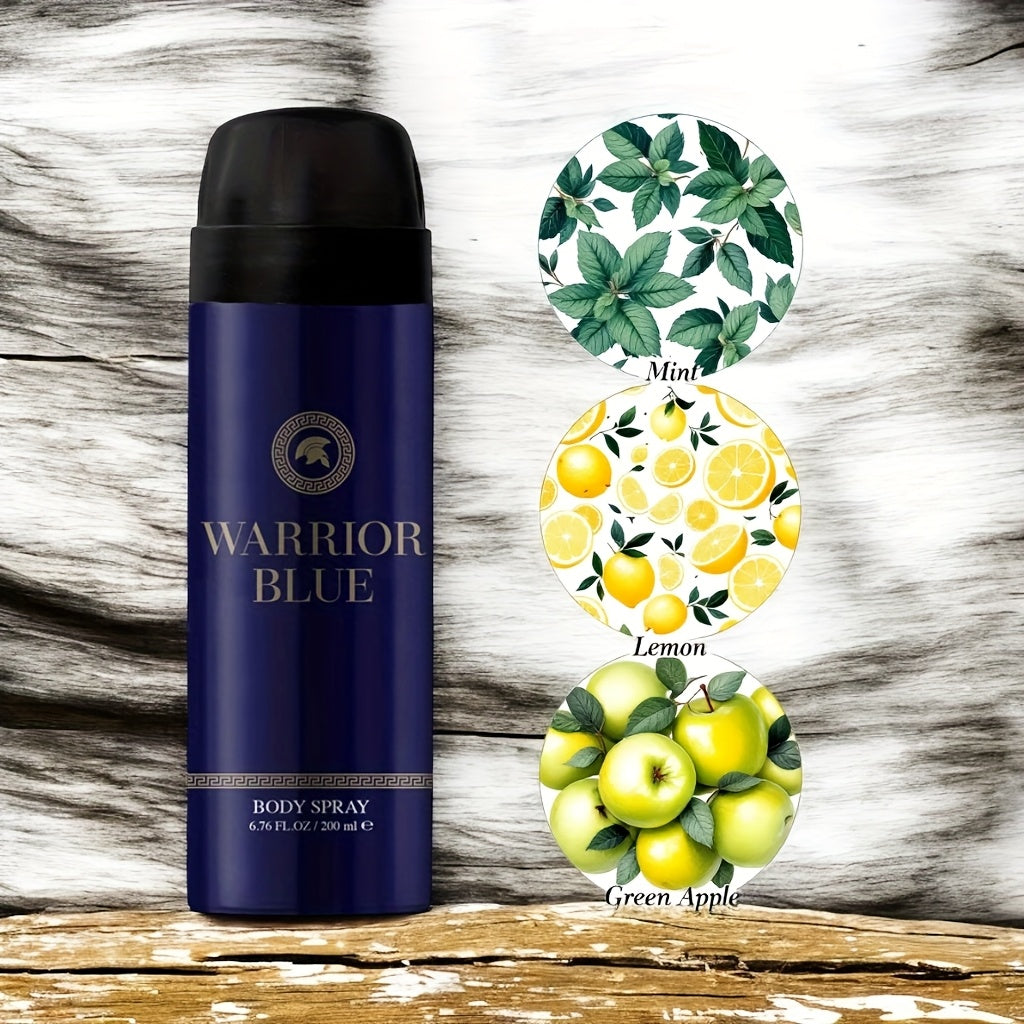 TEMU 4-pack Men's Body Spray Set - 6.76fl.oz Each - Long- Fragrance - Ideal For Daily Use, Parties, Romantic Dates & - For Occasion