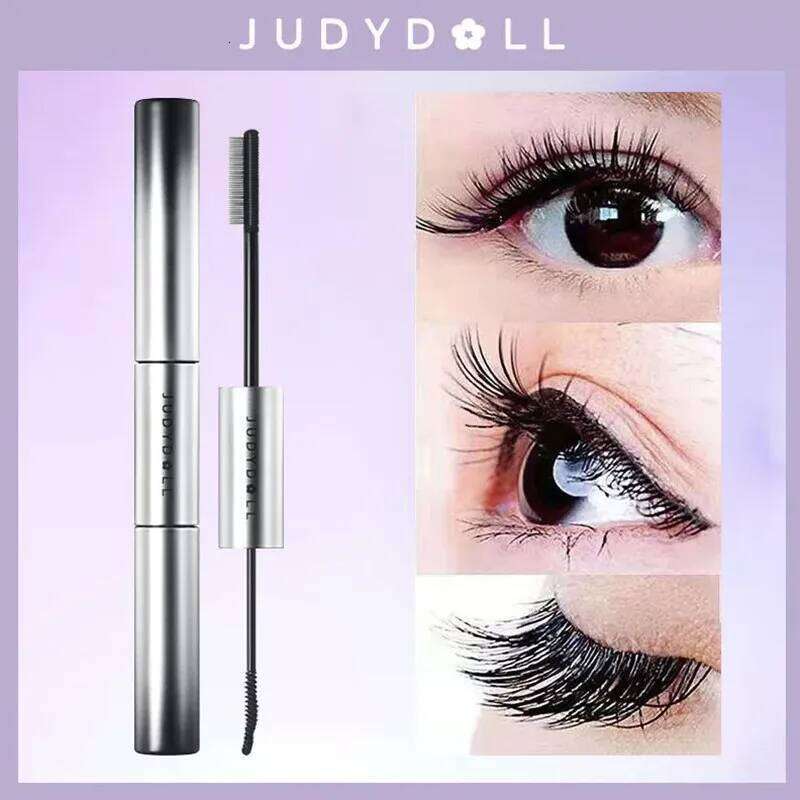 Judydoll Double-Head Mascara,Lashes Primer + Mascara,Waterproof Curling Long Thick Dense Smooth Eyelashes,Enlarge Eyes Tool X250722