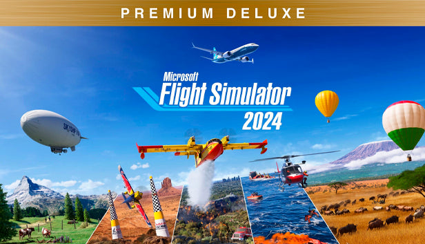 Microsoft Flight Simulator 2024 Premium Deluxe Edition (Xbox Series X|S & PC)