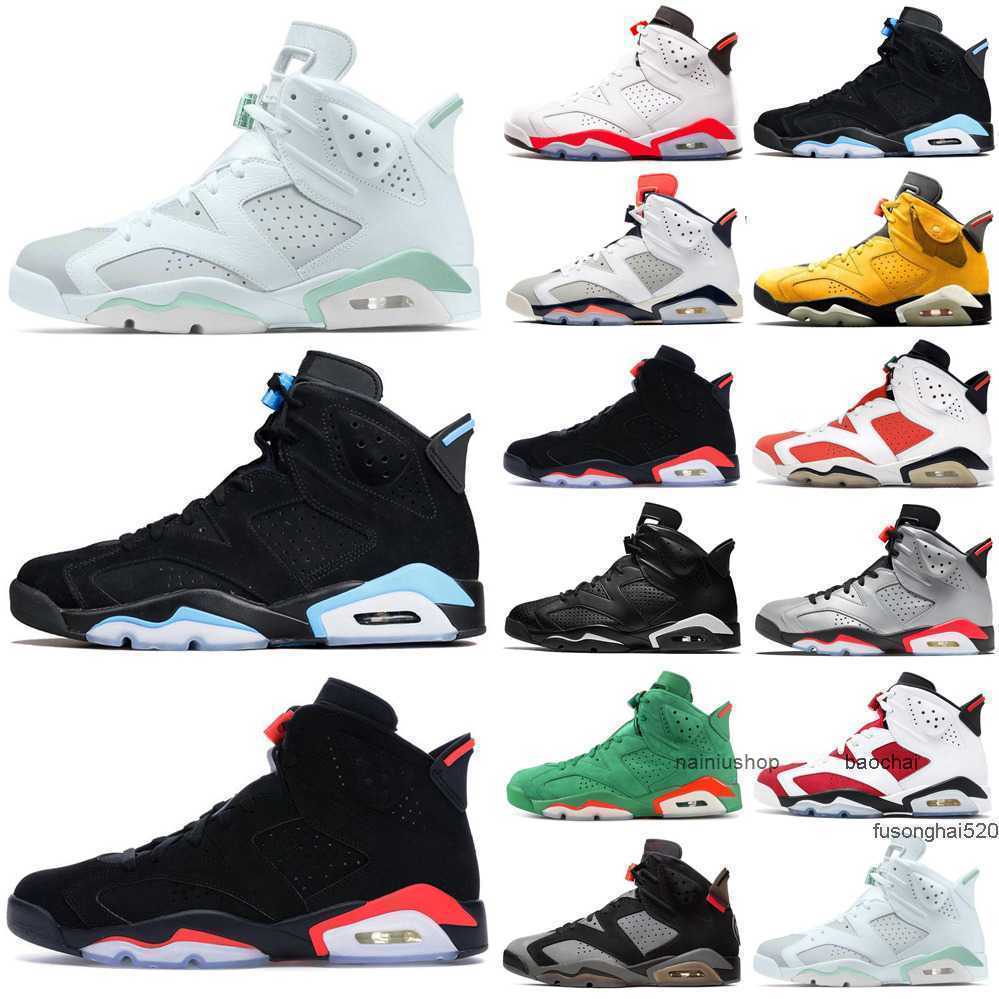 6s Basketball Shoes Mens 6 British Khaki UNC Blue Gold Hoops Carmine Black Infrared Bordeaux Tech Chrome Hare sports Sneakers