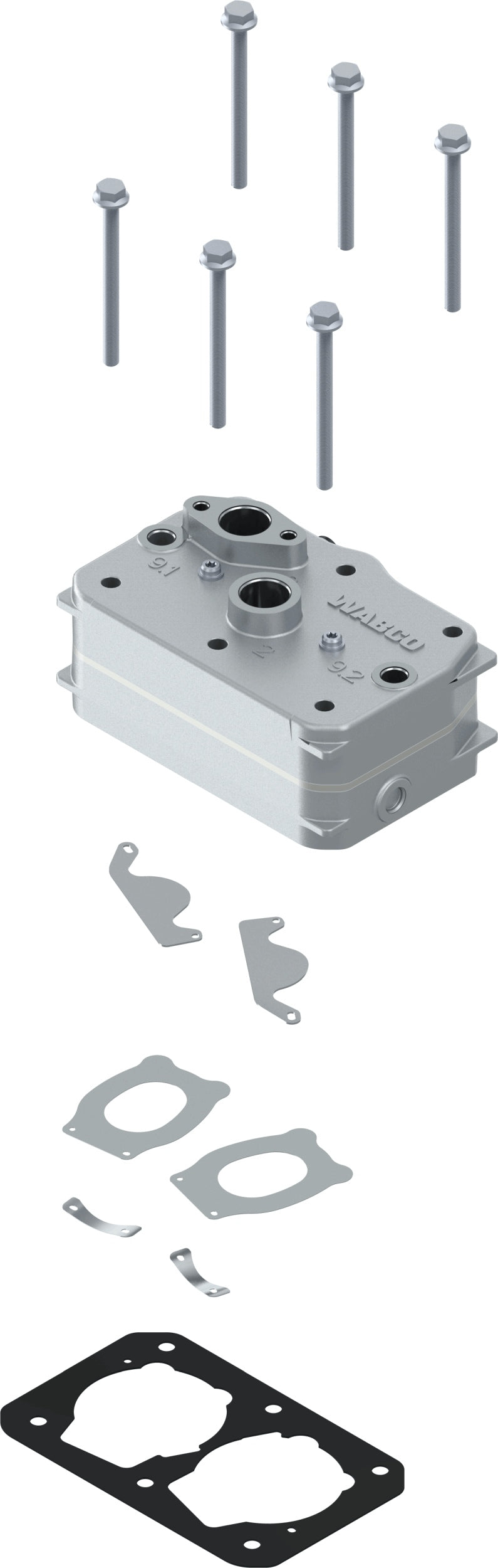 Repair kit, air compressor WABCO 4124420002