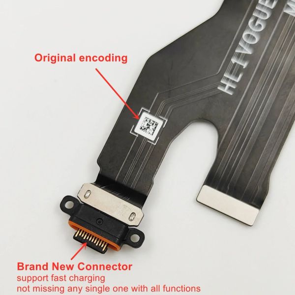 100% Original USB Charging Flex Cable For Huawei P20 P30 P40 P50 Mate 10 20 Pro PCB Charger Port Dock Connector Spare Parts