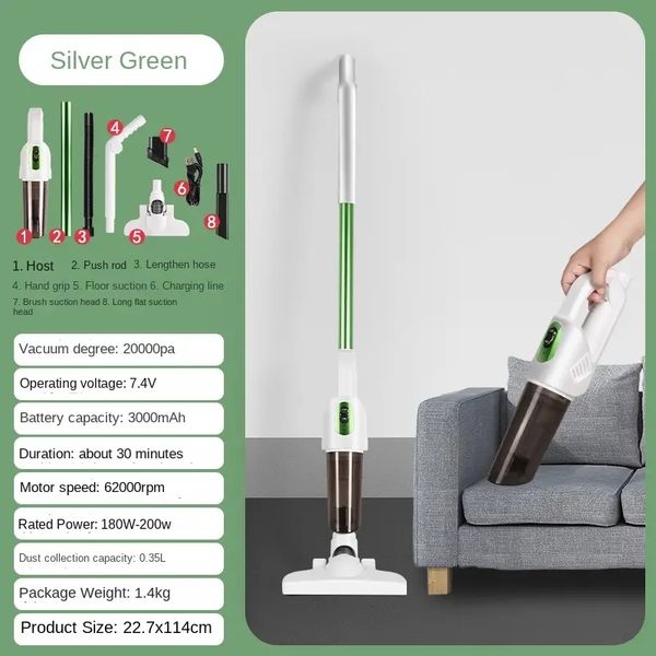 High-Power Dual-Purpose Handheld Vacuum Cleaner: Clean Your Car & Home with Ease!