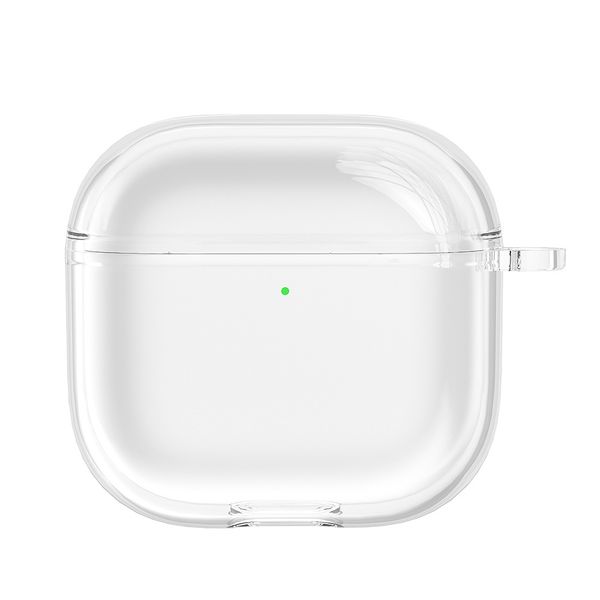 For Airpods 4 airpods pro 2 3 Headphone Accessories Solid Silicone Cute Protective Earphone Cover 2nd generation Wireless Charging Box Shock