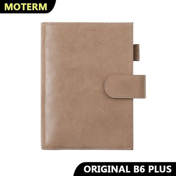 Moterm whole grain vegetable tanned leather original B6 Plus cover for B6 growers notebook planner organizer agenda diary 241203