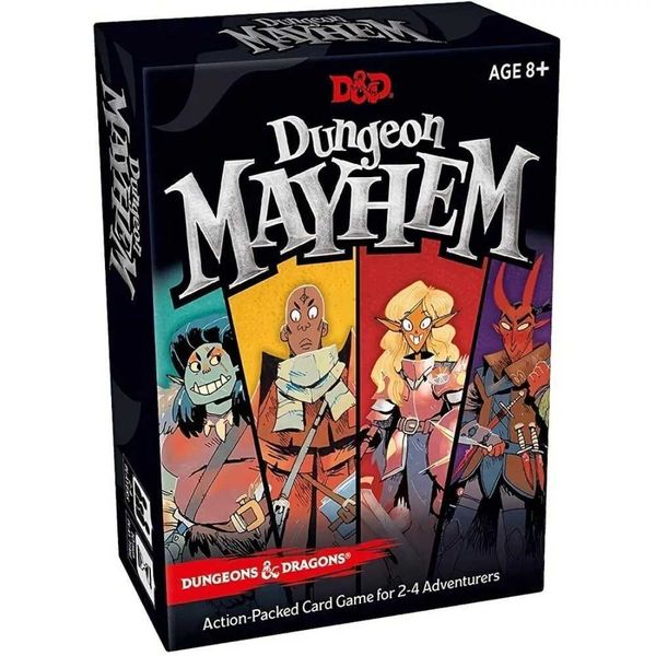 Dungeon Mayh Dungeons Dragons Card Game For 2-4 Players 120 Cards Board Game Party Game For Friends And Family gaming giftXJ241213