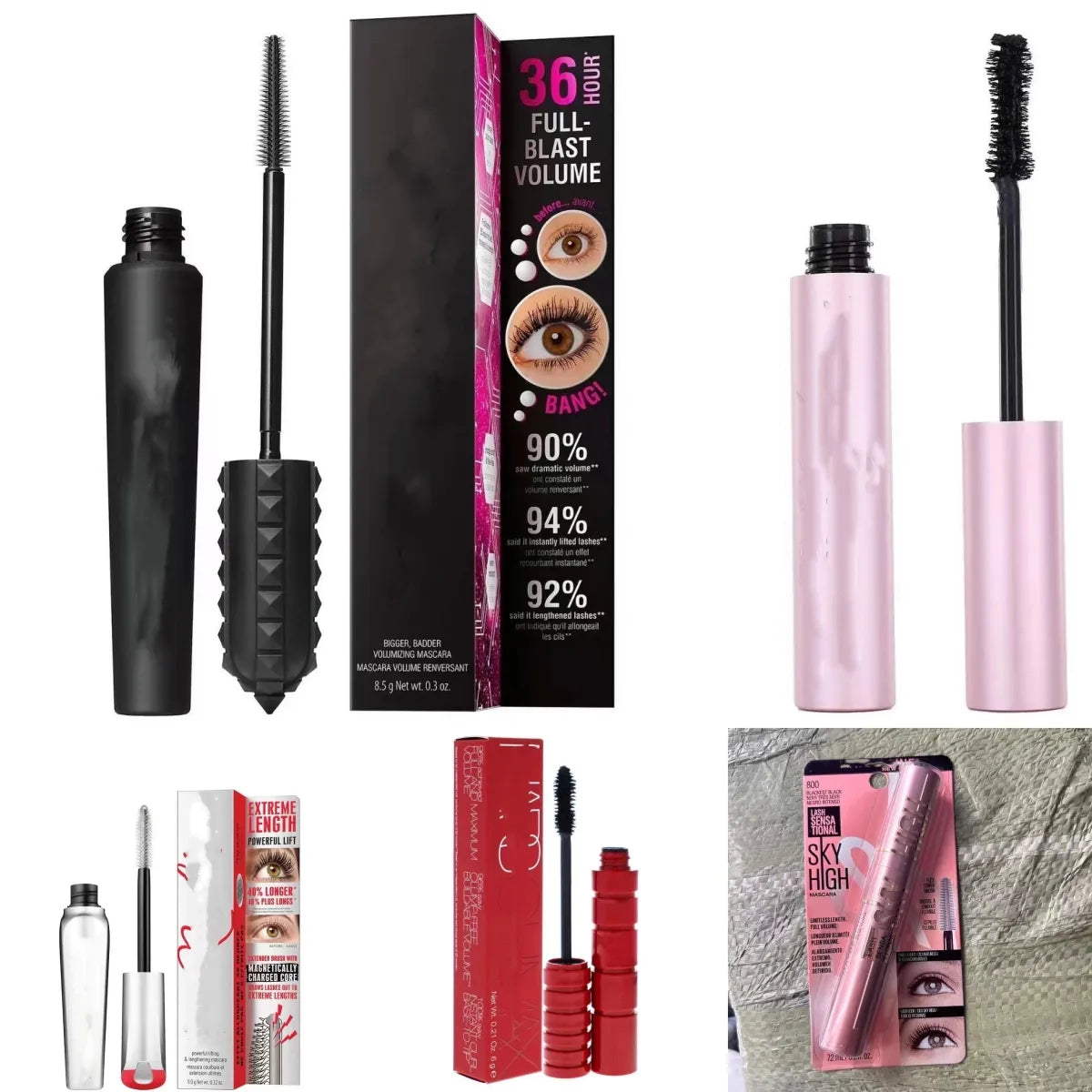 Brand Sublime Loungueur Waterproof Mascara And Lash Black Mascara Double Ended Effect Cruling Natural Thick Tubing Thrive for