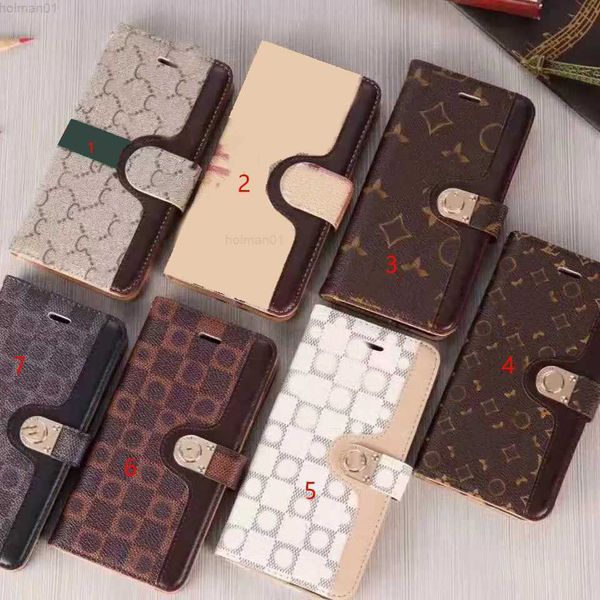 Wallet Brand Phonecase Designer Phones Cases For IPhone 14 Promax 13 12 11 Pro Max Xsmax XR X-xs Flip Leather Phone Case Card Holder Cover b