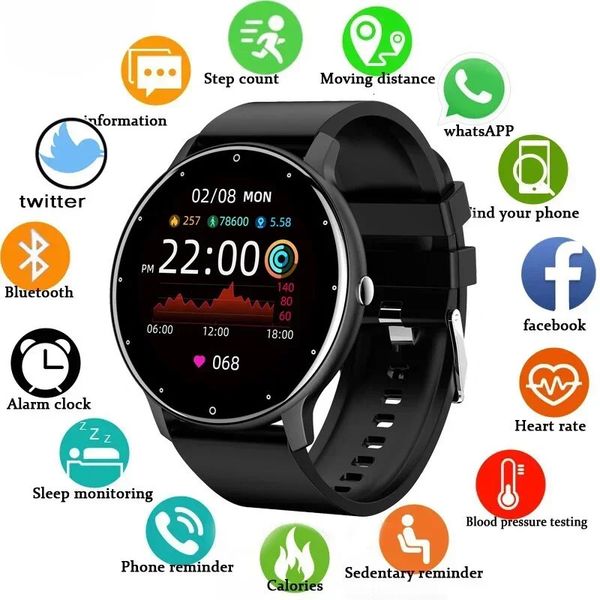 2024 Smartwatch for Women Men Connects to All Smartphones Real-time Weather Forecast Activity Sports Premium Ladies Smartwatch 250106