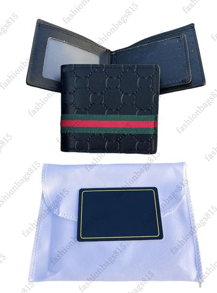 high quality Leather Wallets Fashion Designer Wallets Retro Handbag for Women or Men Classic Card Holders Coin Purse Famous Lattice Checker