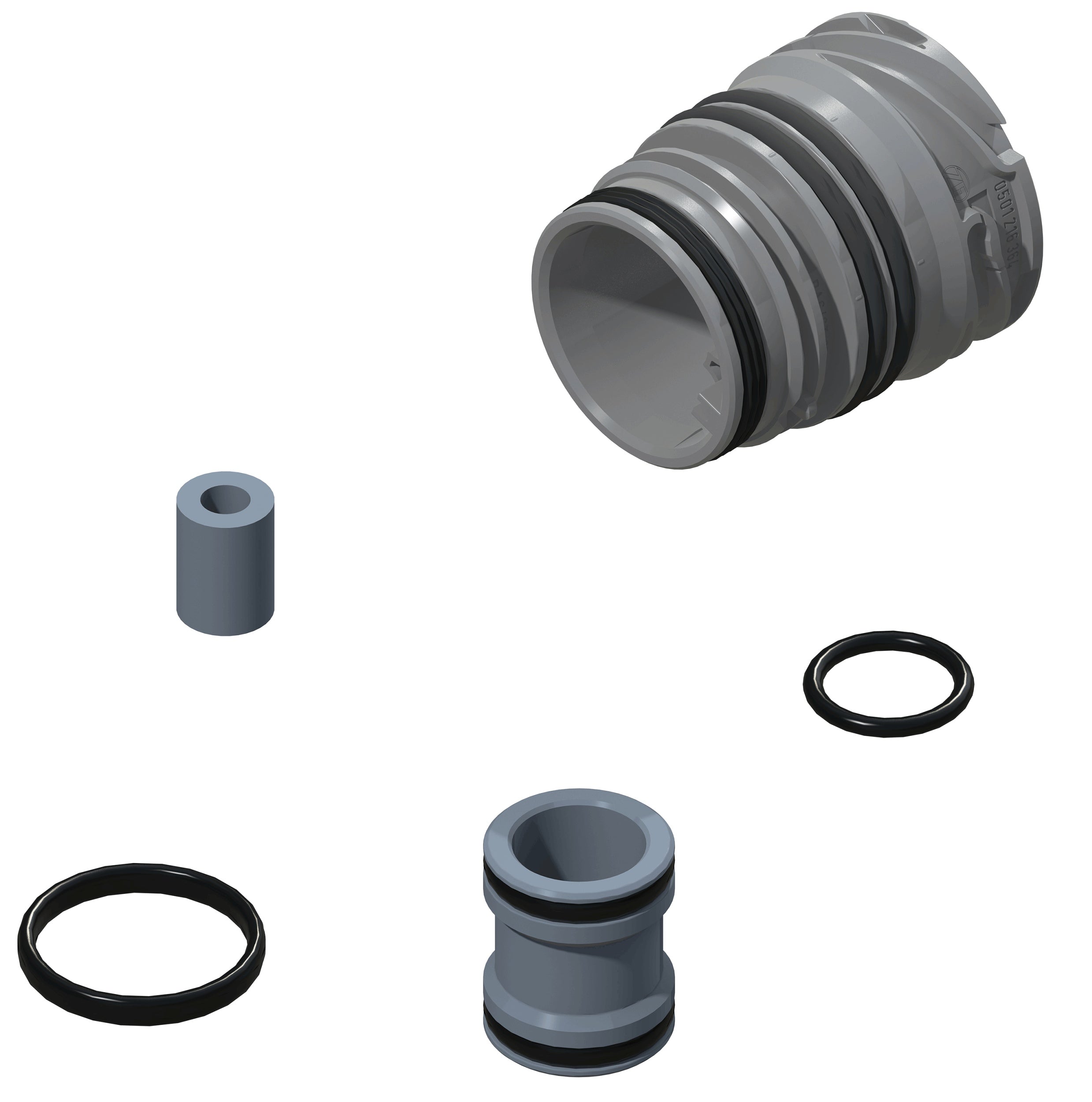 Sealing set, mechatronics (automatic transmission) ZF 1087.298.413