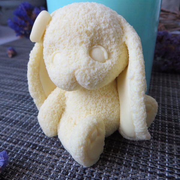 Baking Moulds 3D animals mold Rabbit bunny silicone soap mold animal candle aroma mould soap making moulds resin clay molds PRZY DW0106 2302