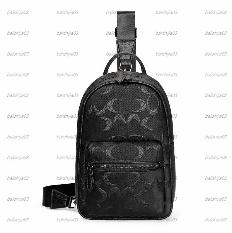 Designer chest bag Avenue Sling Men women Shoulder Bags Bumbag Leather Eming Cross body Purse Outdoor Easy to carry Travel Tote Chest pack Belt Bag