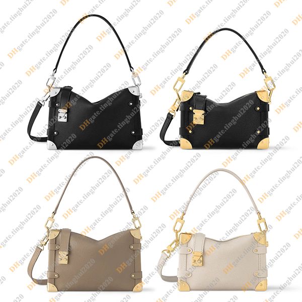 Ladies Fashion Casual Designe Luxury Side Trunk Bag Totes Handbag Crossbody Shoulder Bag TOP Mirror Quality M25160 M25072 M25071 M23915 M243