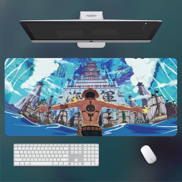 Mouse Pads 300*250*2mm Wrist Rests Pad Gamer Carpet Notbook Computer Mousepad One Piece Gaming Keyboard Manga Mat Drop Delivery Computers Ne