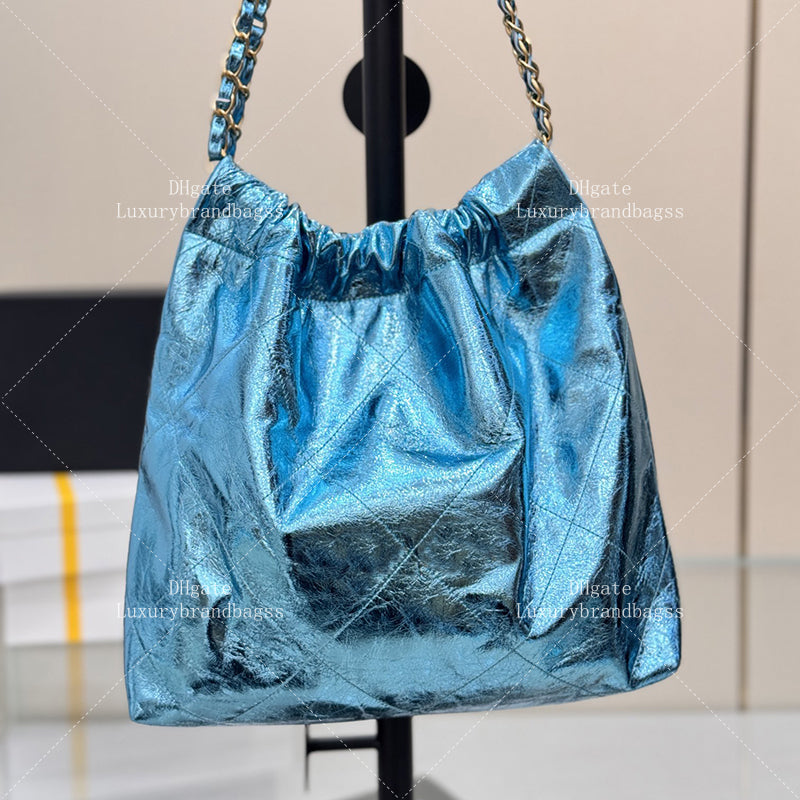 Designer Small Handbag 35cm Calfskin Shopping Bag Top Mirror quality Luxury Tote Bag Shoulder Bag Women Crossbody Bag Chain Evening Bag With Box 24C