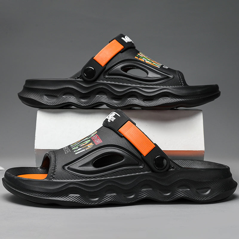 New Design Men&#039;s Outdoor Sandals Slippers Beach Comfortable Slides Clogs Men Casual Shoes Garden Shoes Men Beach Slippers 45 46