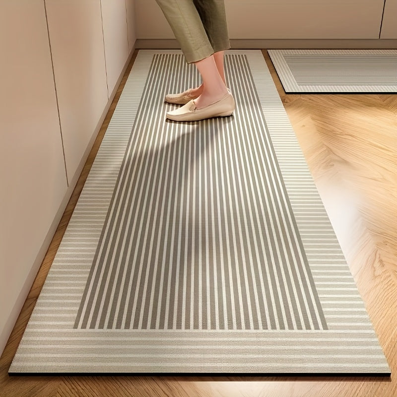 TEMU 1pc Nordic Floor Mat (19.7×59.1in, 50×150cm) Pattern, Rectangular Home With Rubber Base For