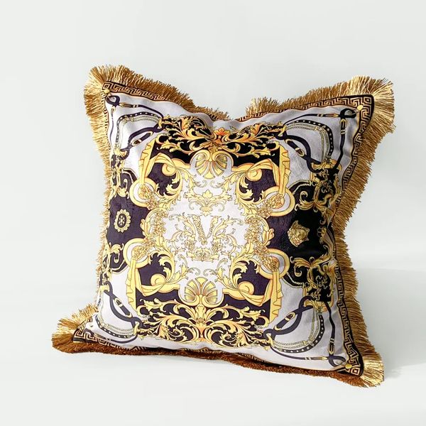 Luxury Letter designer pillow bedding home room decor pillowcase couch chair sofa orange car thick cashmere cushion multisize men women casu