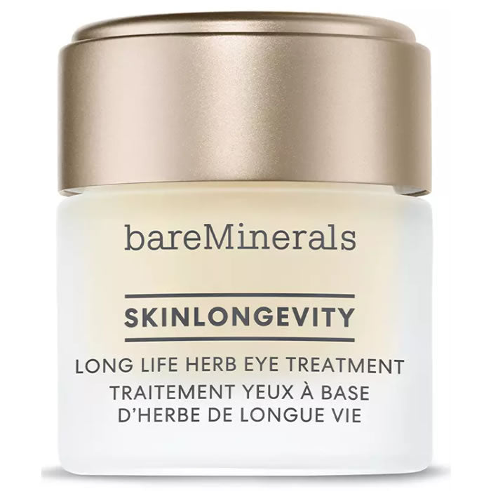 Bareminerals Skinlongevity Traitement des Yeux à Base de Plantes Longue Durée 15 ml