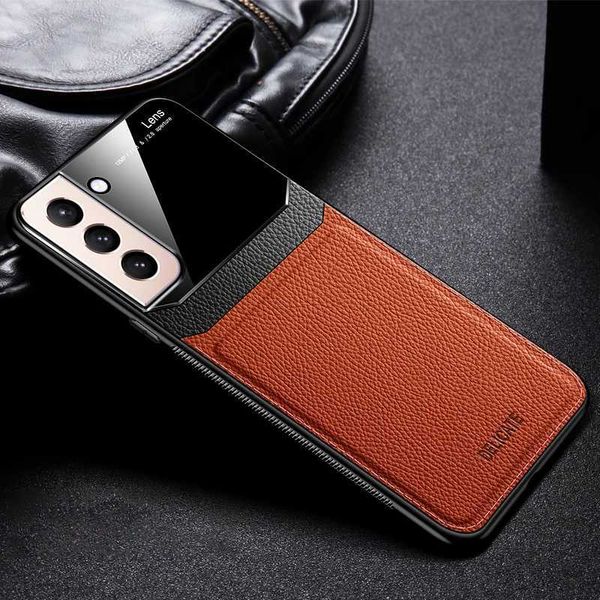 New Arrival Suitable for S21 FE Ultra Plus phone case luxurious leather soft frame protection phone case suitable for Galaxy S21 Ultra S21 F