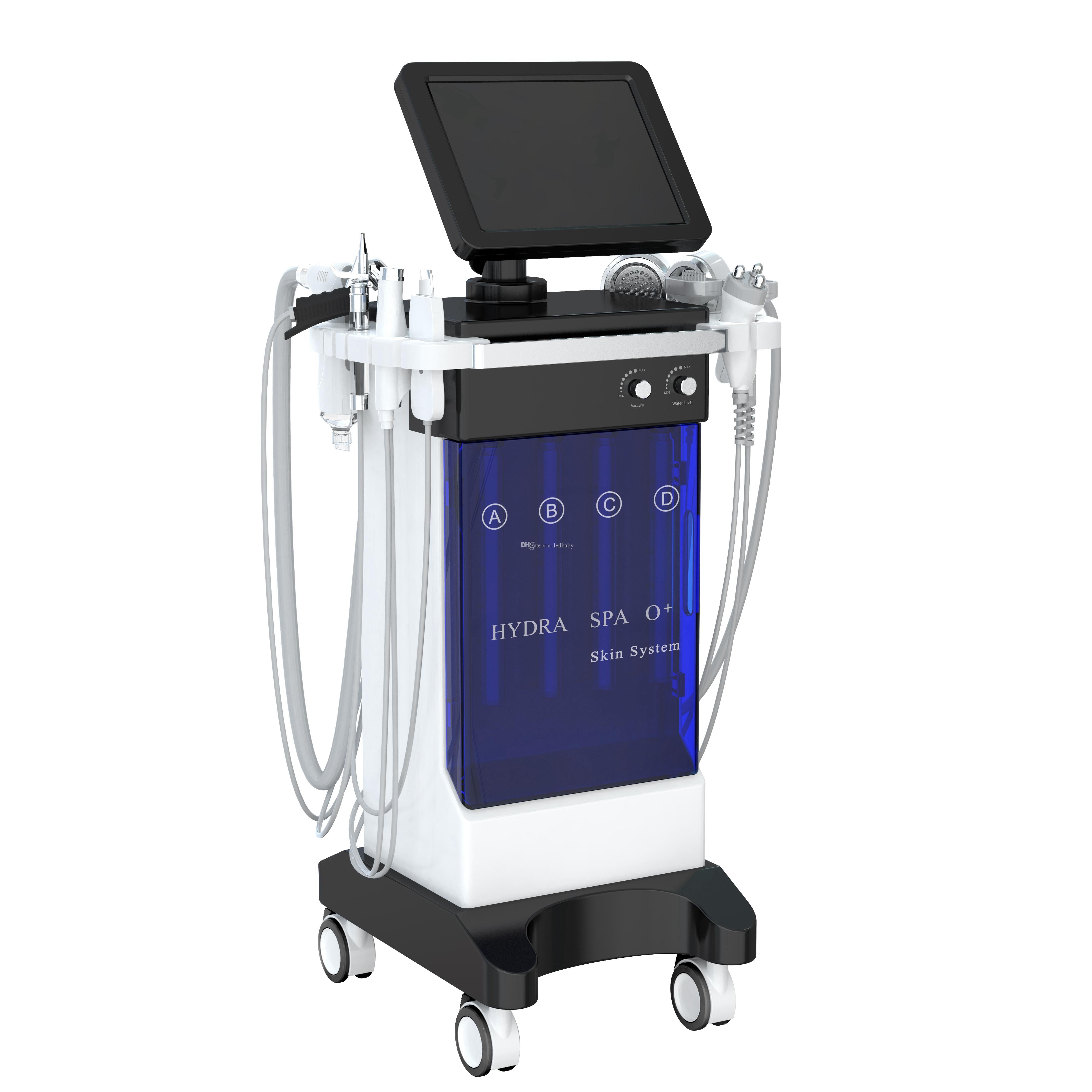 new 9in1 diamond hydro dermabrasion Microdermabrasion face deep cleaning machine pdt therapy Function Multi-Function facial hydra Beauty salon equip