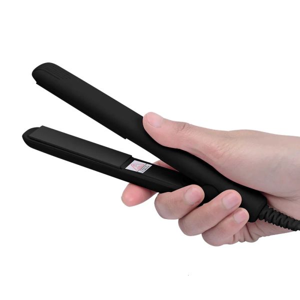 Straighteners Electronic Ceramic Fast Straightener Portable Mini Hair Flat Iron WetDryer Straightening Irons Professional 230821