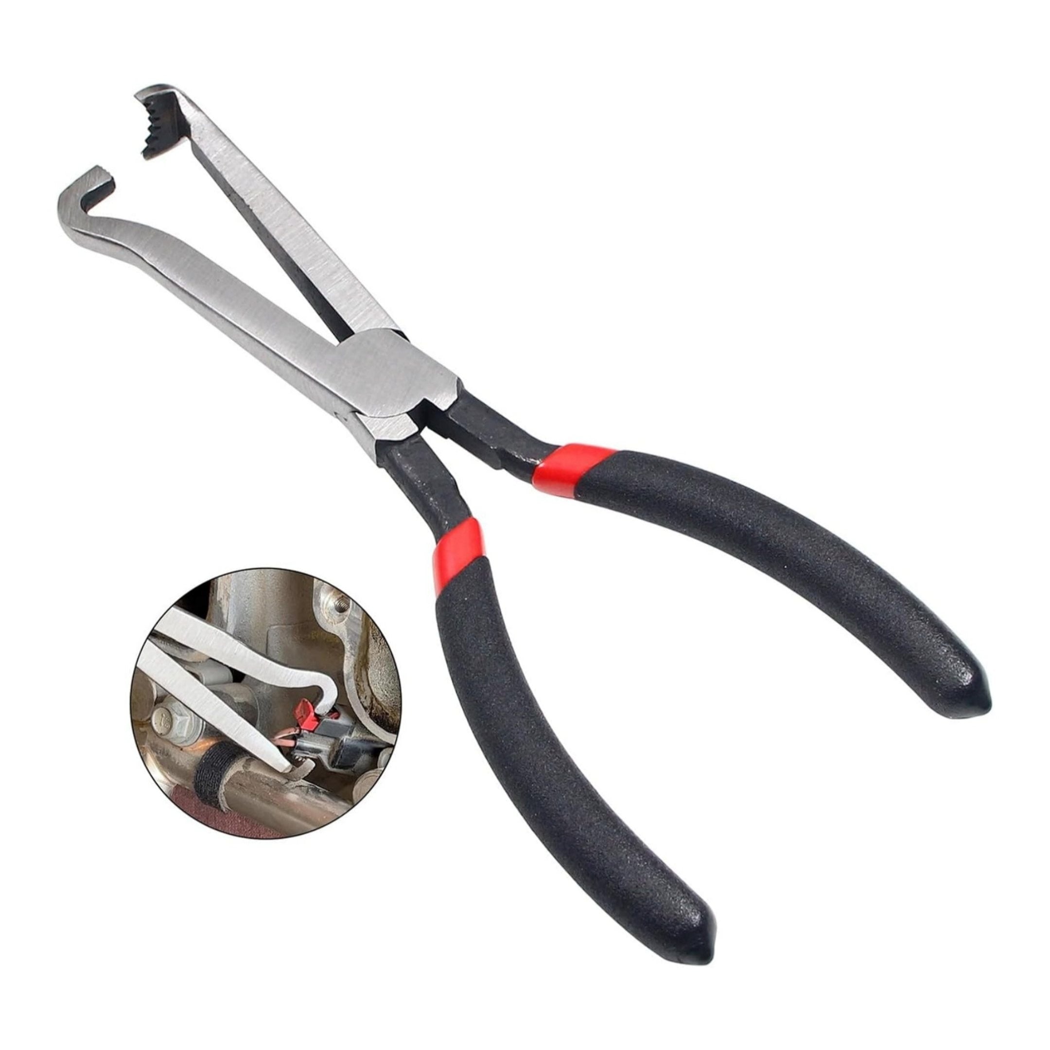 TEMU Upgraded 37960 Electrical Disconnect Pliers, 8inch Automotive Tools Electrical Connector Pliers, Automotive Electrical Plug Connector Disconnect