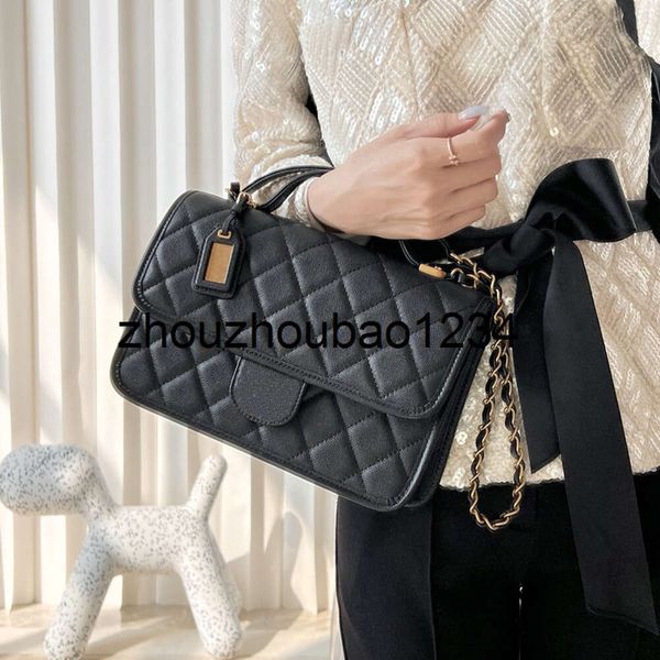 channelhandbag chanal quality TOP 1 handbag 1 messenger bag 22K 25cm luxury handbag genuine leather designer bags C164