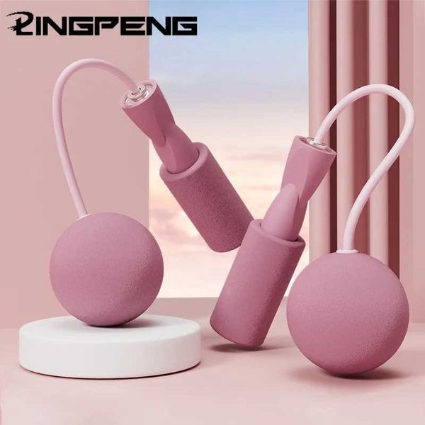 Jump Ropes 1pc Heavy Cordless Skipping Rope Fitness Jump Rope With Big Ball Suitable For Household Indoor Sports Fat Burning z241109