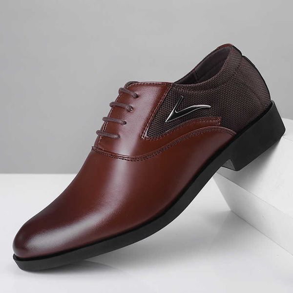 Men Dress Shoes New Mens Casual Shoes Versatile Business Dress Mens Casual Shoes Foot Wedding Shoes 241009
