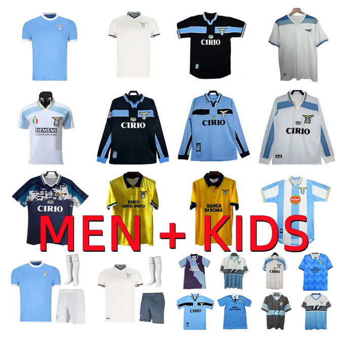 25 26 Lazio soccer Jerseys 2025 2026 GASCOIGNE NEDVED SIMEONE IMMOBILE LUIS ALBERTO SERGEJ J.CORREA BADELJ LUCAS MARUSIC Zaccagni football shirts Me