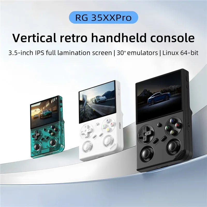 2025 Newest AMPOWN RG35XX PRO 3.5Inch 640x480P IPS Video Game Consoles 3200mAh Handheld WIFI Wireless HD TV Gaming Consolas