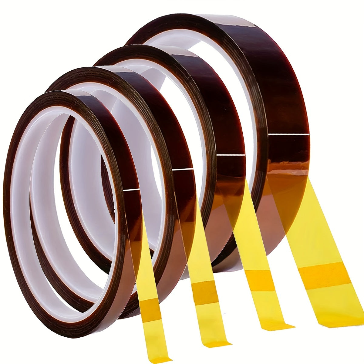 TEMU Heat Tape Adhesive Heat Resistant Transfer Tape Heat Vinyl Thermal Sublimation Press Tape No Residue For Electronics Soldering Circuit Board