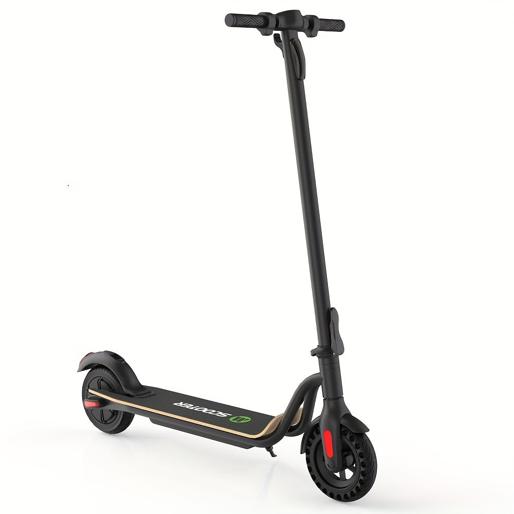 TEMU Megawheels S10 Ultra Lightweight & Foldable Electric Scooter Only 12kg Weight With 8" Solid Wheels, Wood Pedal, 7.8ah Battery, Supports 25km-h ,