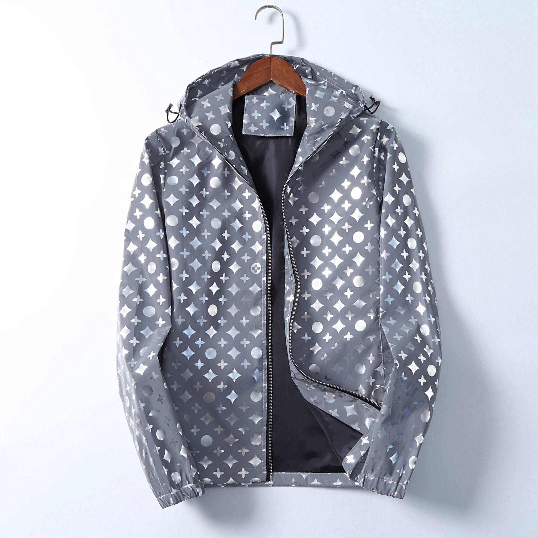 Designer Mens Jacket Spring Autumn Coat Windrunner Fashion Hooded Jackets Sports Windbreaker Casual Zipper Coats Man Outerwear Clothing