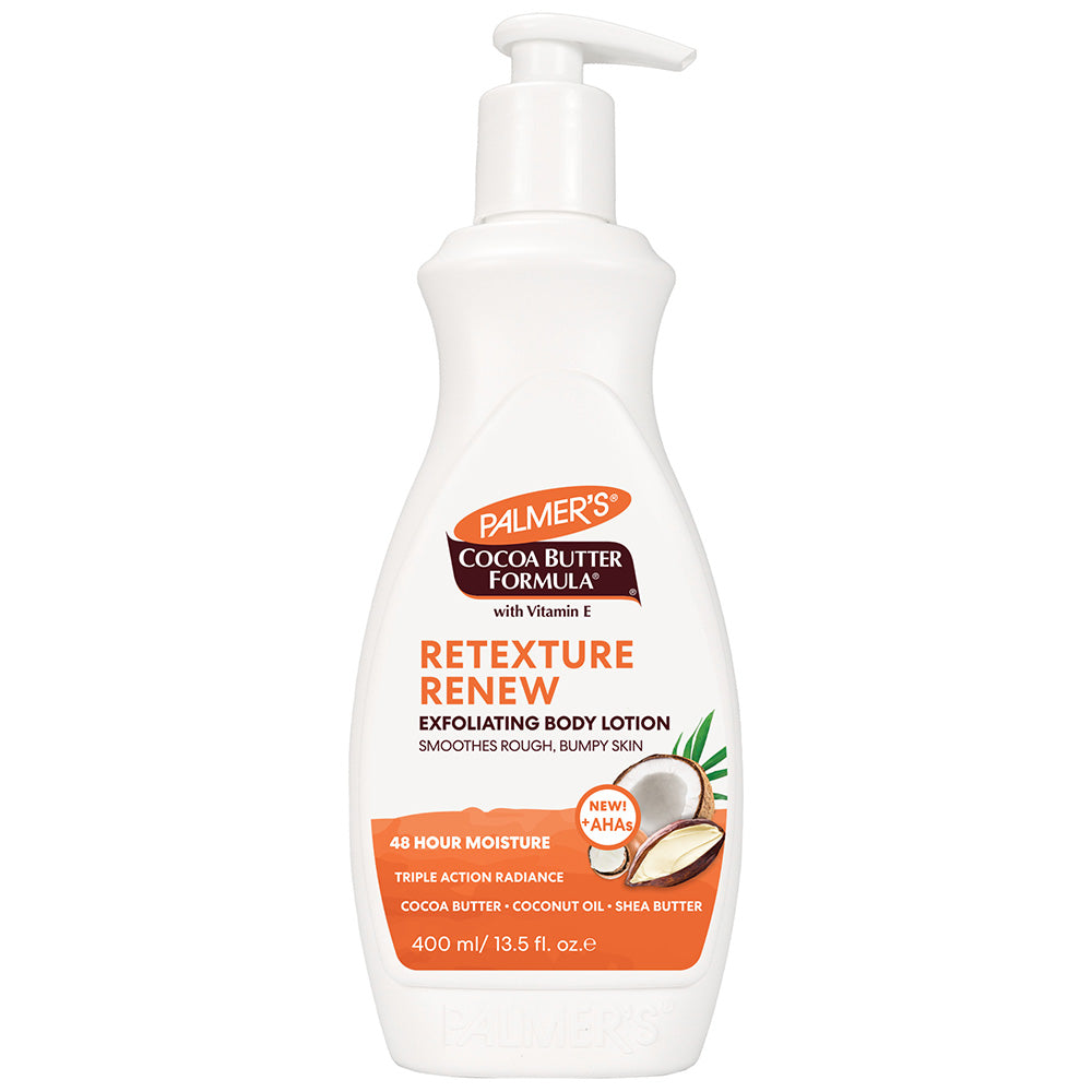 Cocoa Butter Retexture & Renew Exfoliating Body Lotion