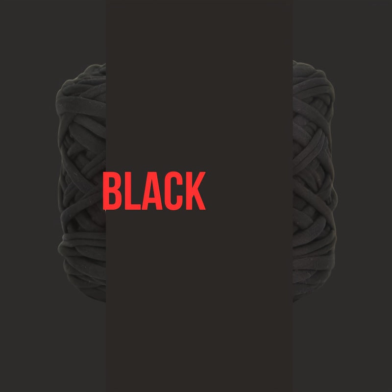 TEMU 1pc T-shirt Yarn, Woven Fabric Knitted Yarn, Used For Crocheting And Knitting Bags, Cushions, Dolls, Crochet Projects