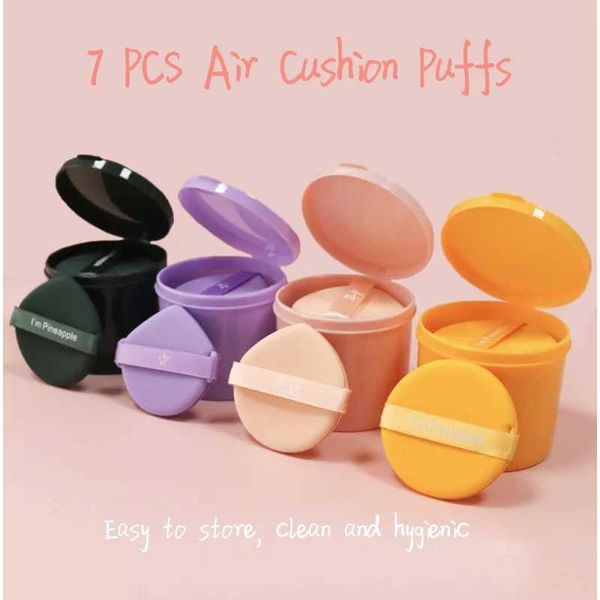 7 PCS Cosmetic Powder Puff Blender Set Women Makeup Sponge Soft Beauty Double Side Make Up Tools Y240803