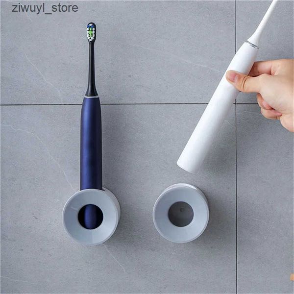 Toothbrush Holders Bathroom electric toothbrush holder wall mounted non punched durable simple storage organizer bracket L240910