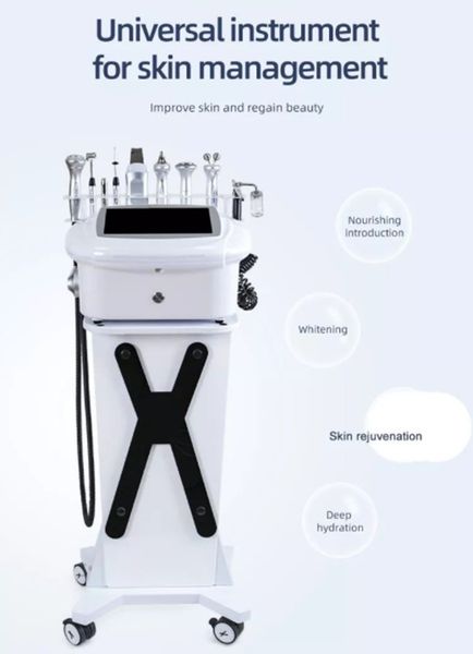 The 6th Generation X Skin Face Exfoliator B eauty Salon Equipment Small Bubble Beauty Instrument Rf Beauty Device
