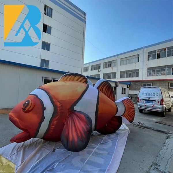 Wholesale Bespoke Aquarium Decorative Giant Inflatable Carp for Events Designers