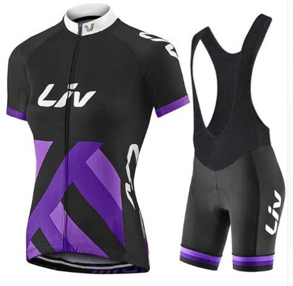 Cycling Jersey Sets 2024 Pro Team Men LIV Cycling Set Summer Women MTB Bike Cycling Clothing Bicycle Clothes Ropa Ciclismo Cycling Jersey Se