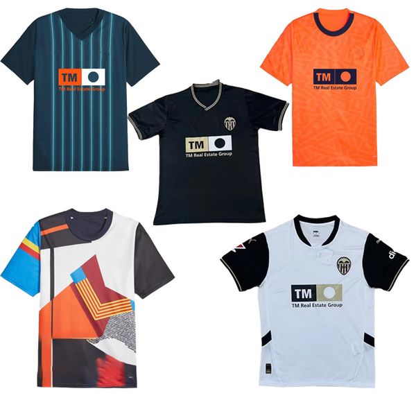 23 24 25 Valencias CF soccer jerseys CAVANI GUEDES GAMEIRO camisetas de futbol RODRIGO Gaya M.Gomez men kids kit football shirts 2023 Rivero