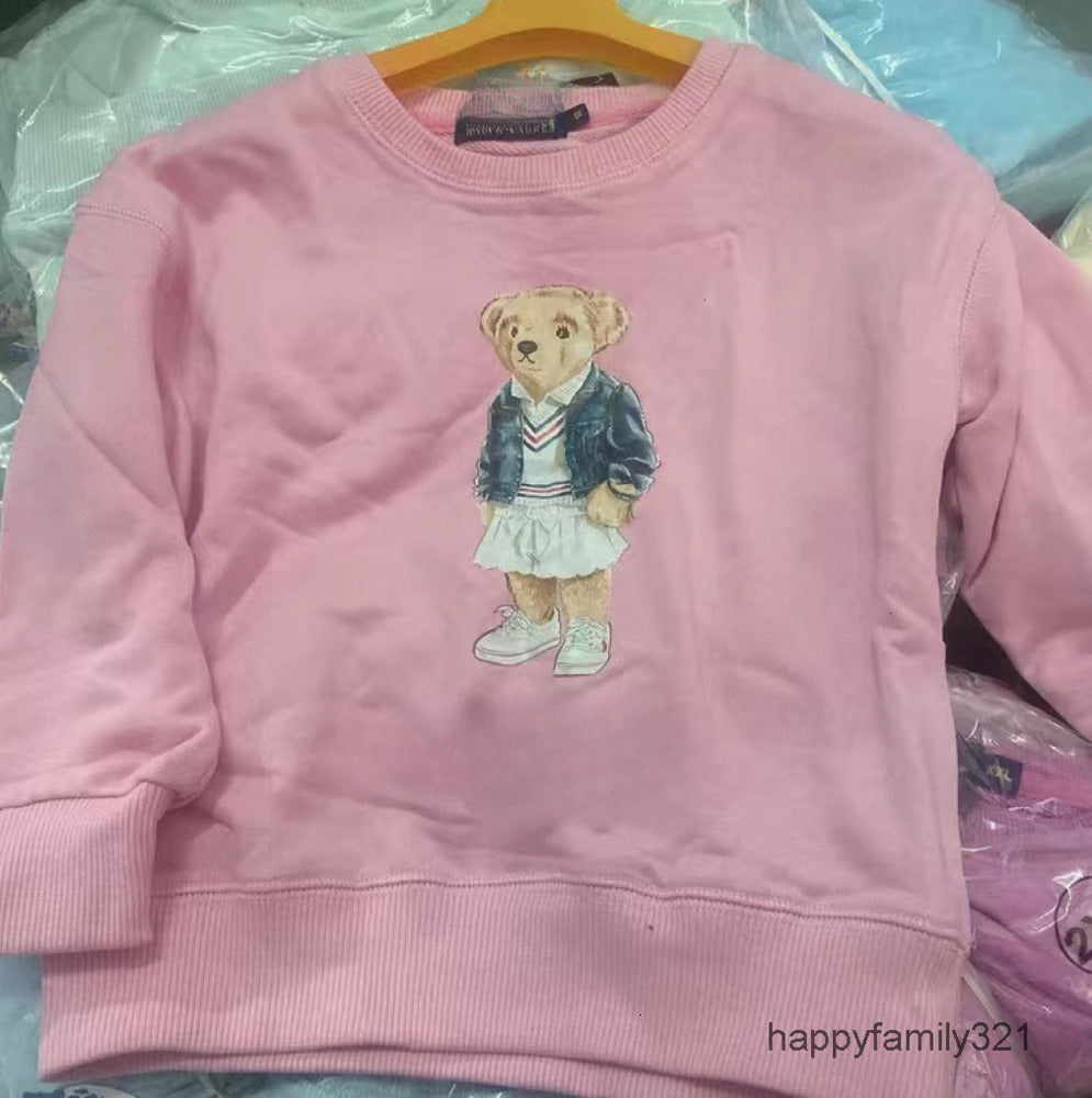 Baby Girls Boys Clothing Sets Children Casual Clothes Spring Kids Vacation Outfits Fall Cartoon Long Sleeve T Shirt