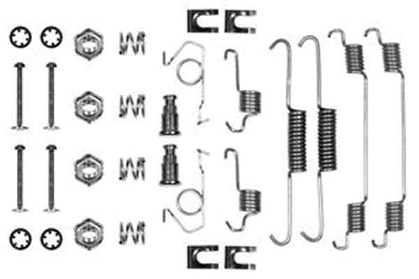 Accessory Kit, brake shoes TRW SFK113