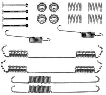 Accessory Kit, brake shoes TRW SFK254